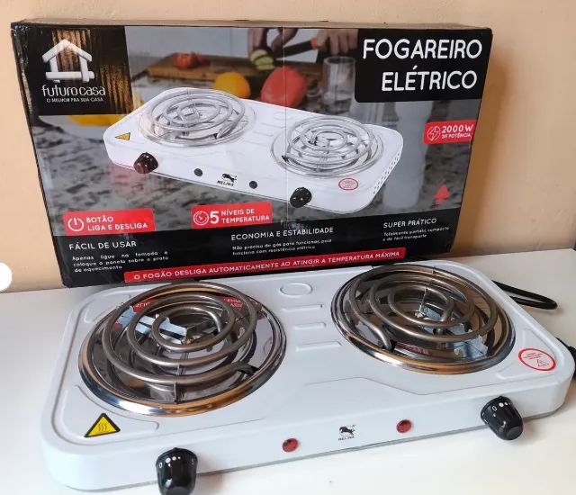 Fogão Elétrico 2 Bocas 127v