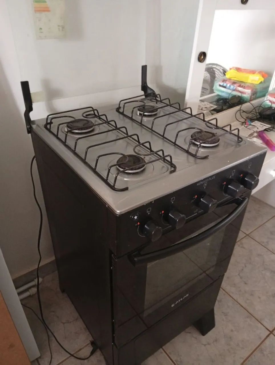 Fogão Atlas Mônaco Plus - Ótimo estado! R$500,00<br>APENAS VENDA - Foto 2