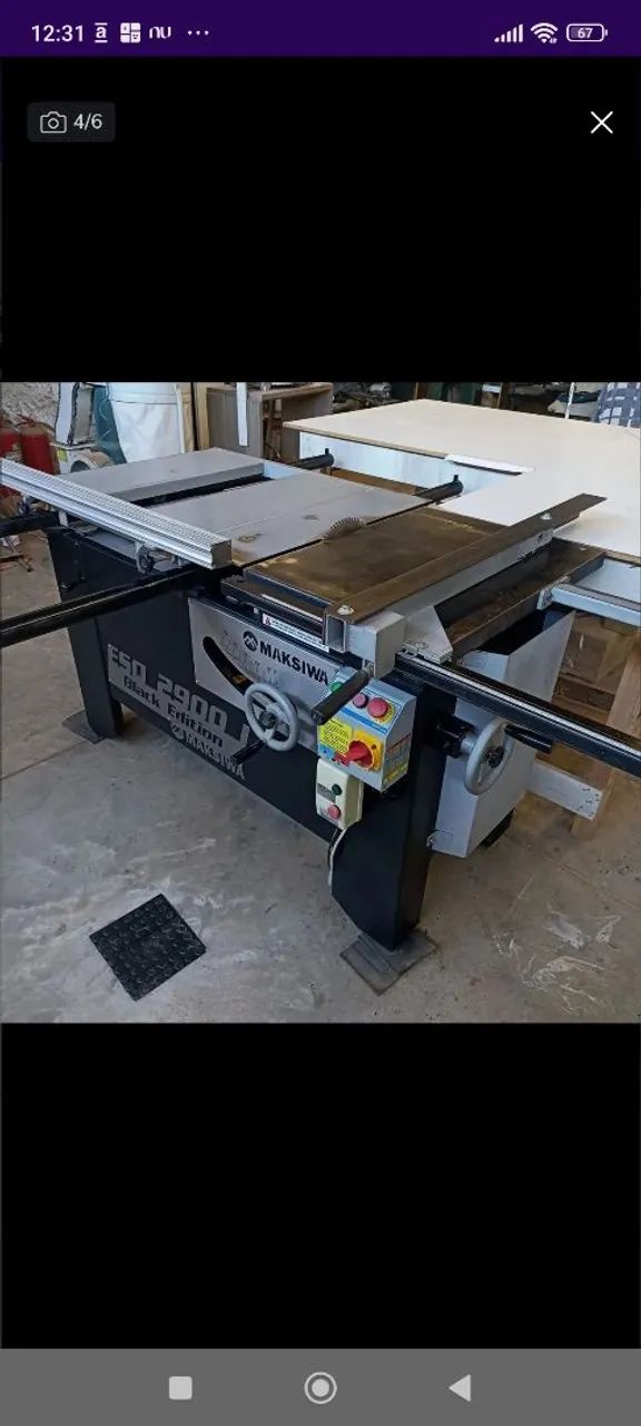 Esquadrejadeira maksiwa 2900 - Foto 3