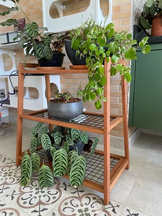 Floreira horizontal de madeira de eucalipto  - Foto 3