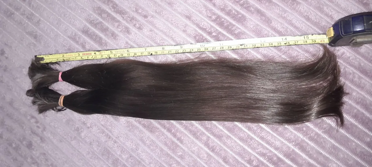 Cabelo Humano Virgem - 40cm