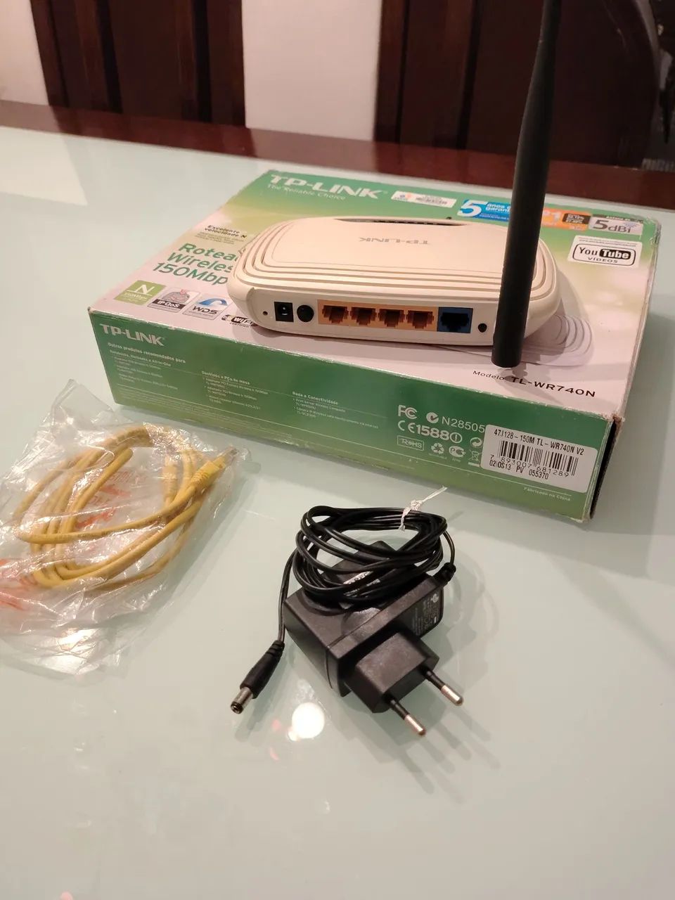 Roteador TP-Link Wi-fi TL-WR740N  - Foto 4