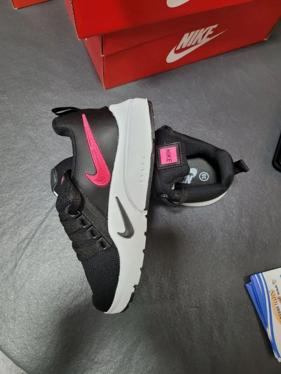 tênis nike meia  confortável e respirável 35 ao 39 - Foto 2