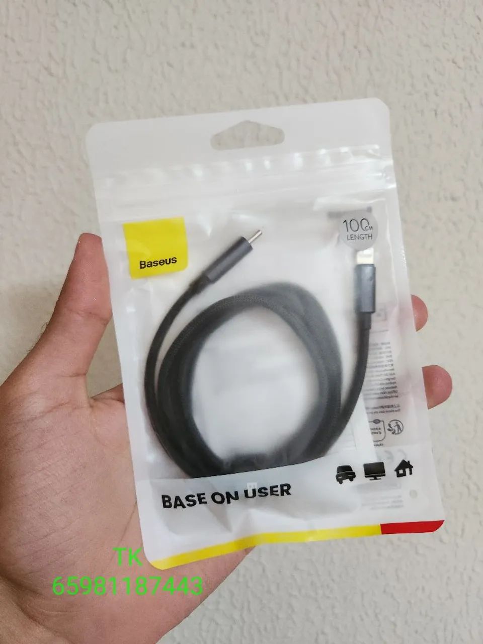 Cabos USB para Android e iPhone original Baseus  - Foto 5