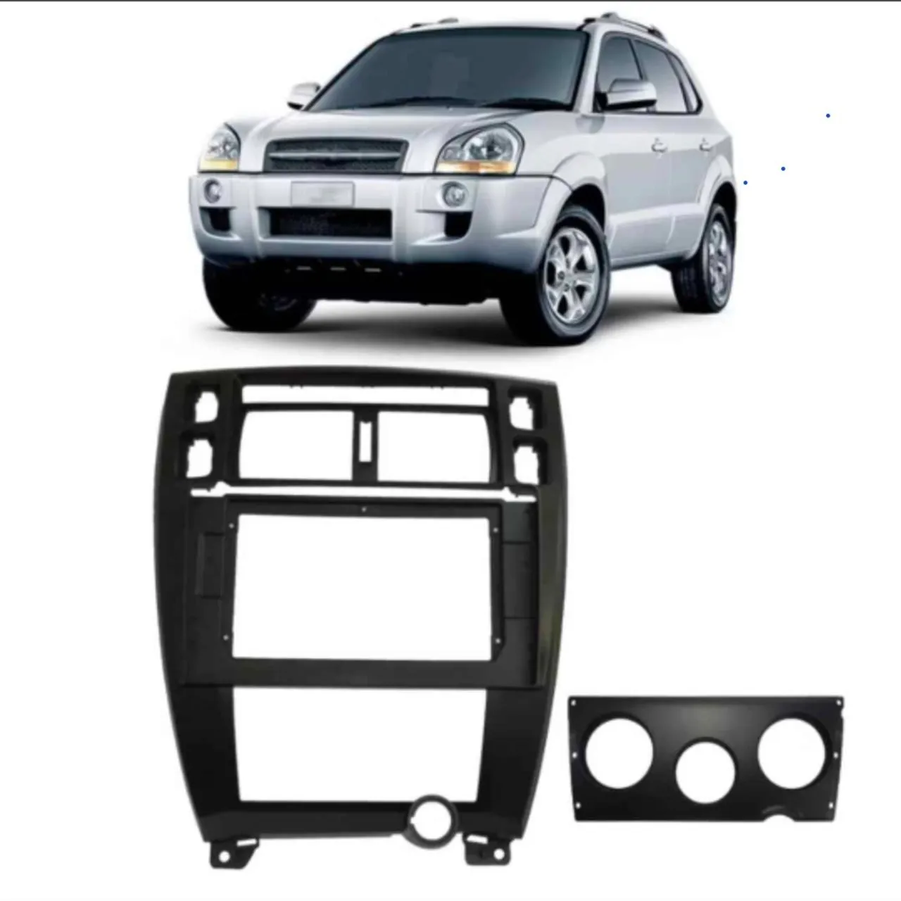 Moldura Painel Hyundai Tucson 2005-2009 + moldura botões