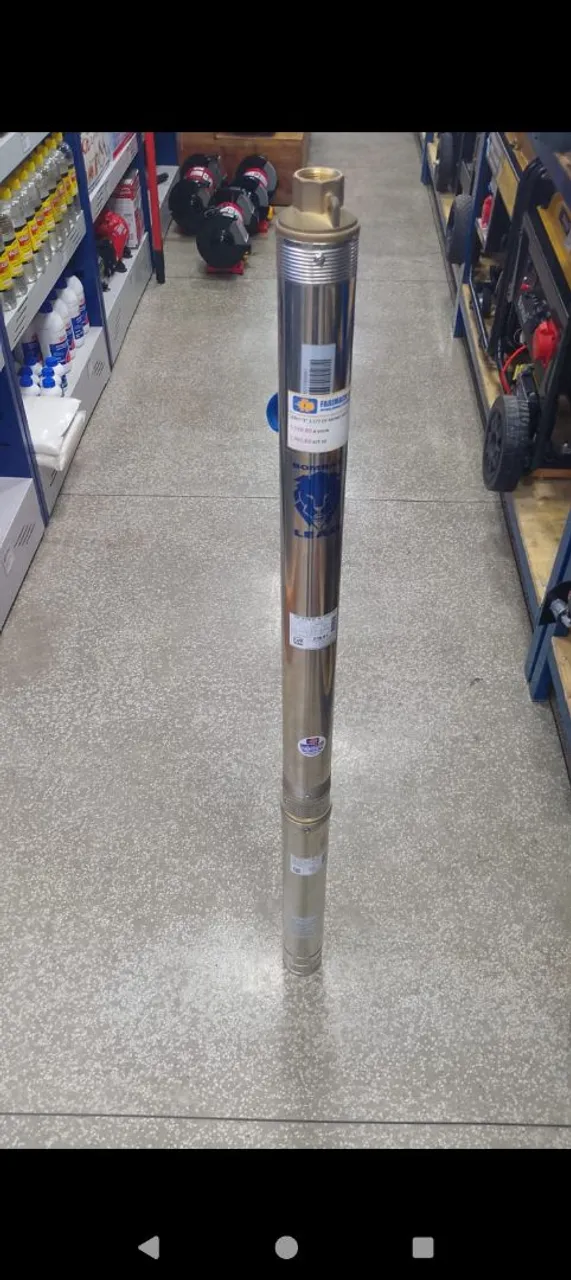 BOMBA SUBMERSA 1.5CV 220V 3" C/PAINEL 25 ESTAGIO LEAO