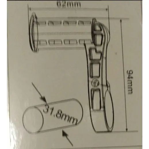 Extensor Para Guidão De Bike Multifuncional C/ Chave Allen - Foto 2