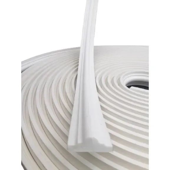 White self-adhesive boiserie, 5 meters