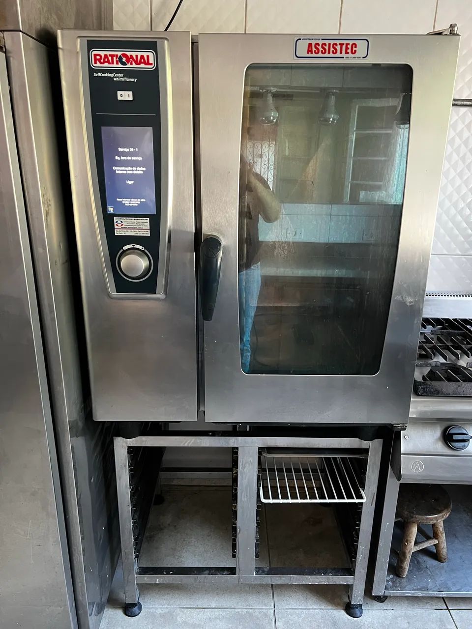 Forno Combinado Eletrico Rational 10 Gns 
