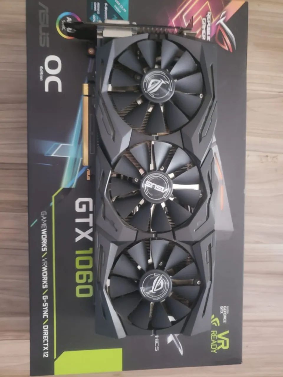 gtx 1060 6gb rog strix