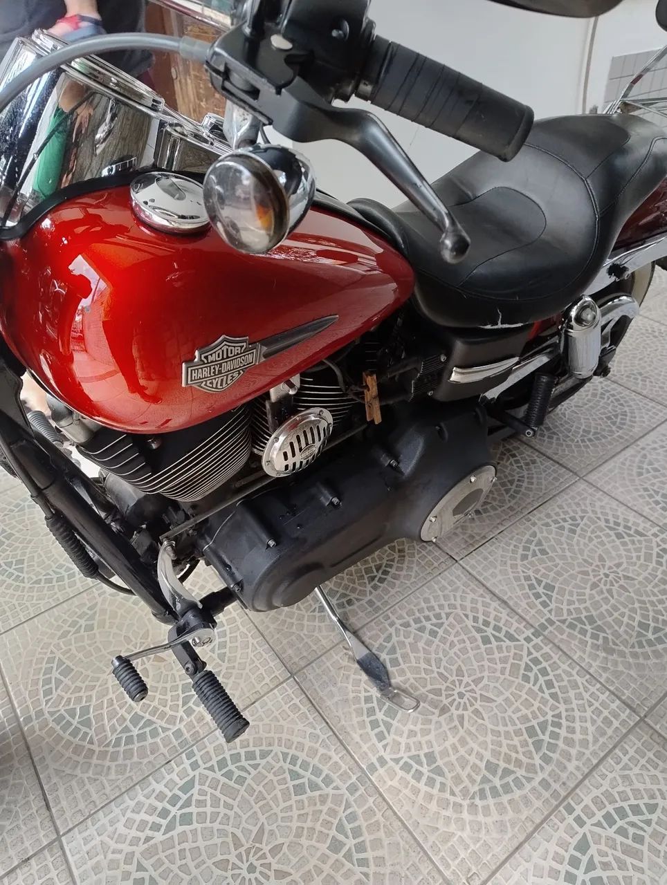Vendo minha Fat Bob laranjinha  - Foto 3