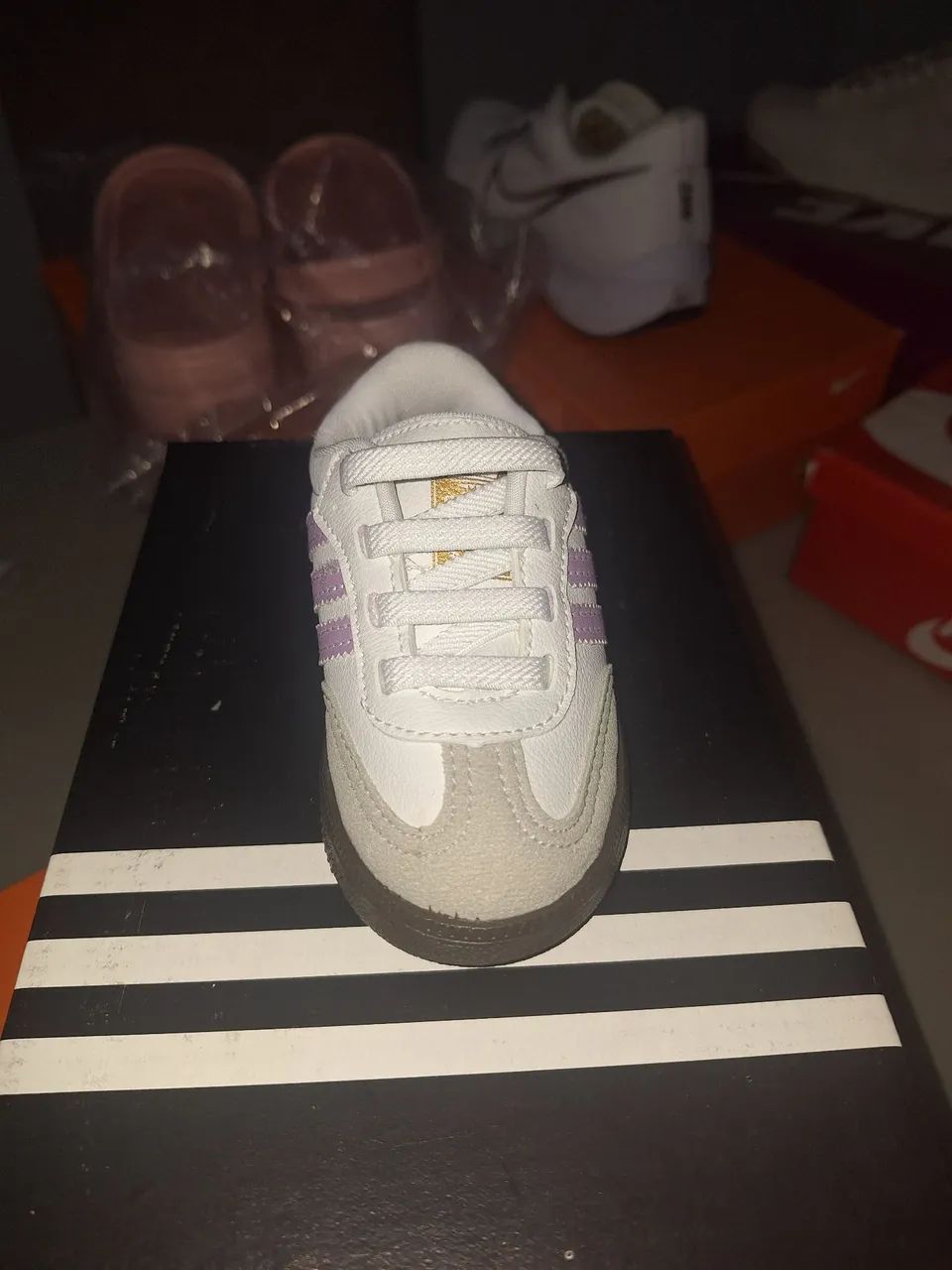 Tênis Adidas Samba Infantil 20 - Foto 2