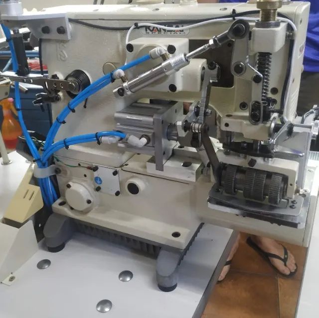 Maquina de Cos Eletrônico Socio Tec 12 Agulhas Revisada - Foto 6