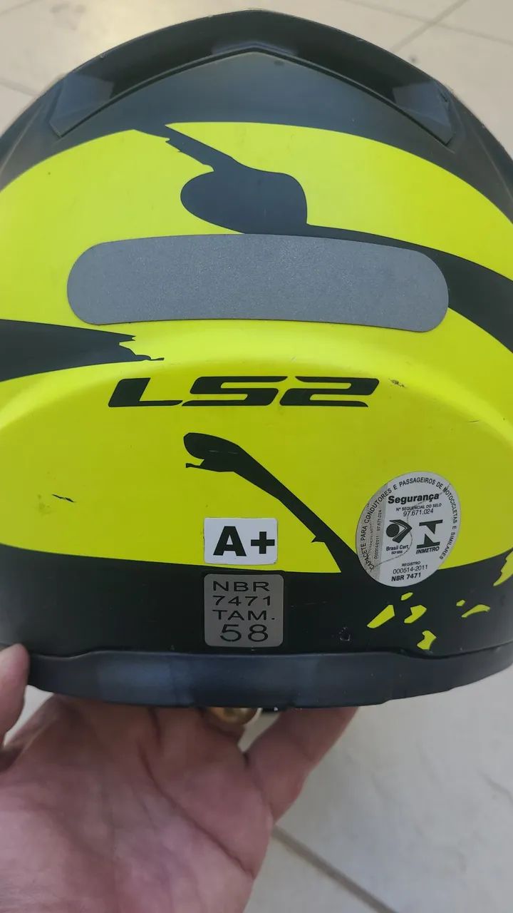 CAPACETE LS2 T58 $349,00 - Foto 3