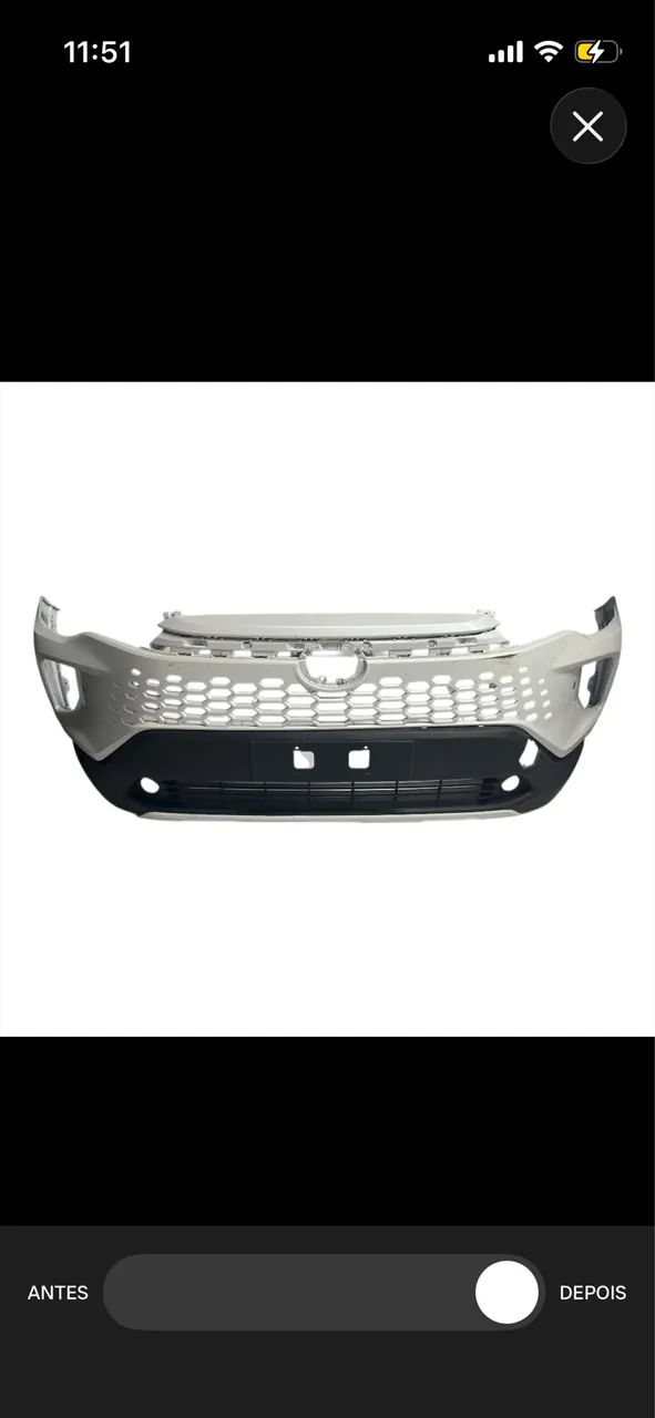 Parachoque Toyota Corolla Cross 2021 A 2025 - Peças para carros