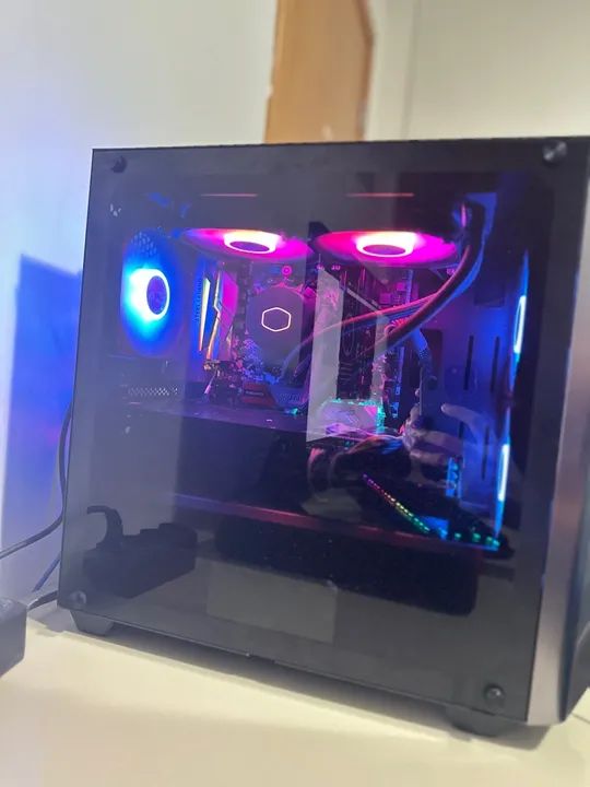 PC Gamer Ryzen 5 + RX 6700 XT + Water Cooler | Roda tudo! - Foto 5