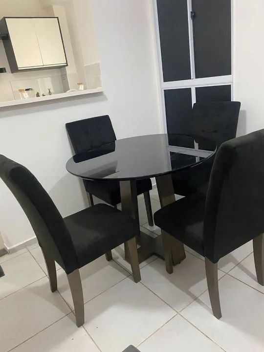 Mesa de Jantar Moderna para 4 Pessoas - Foto 2