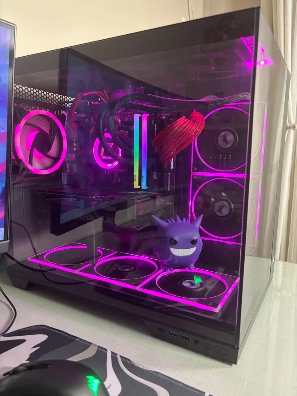 PC Gamer Ryzen 7 Completo RTX 4060 + Monitor 200Hz + Periféricos - Pronto pra Jogar! - Foto 3