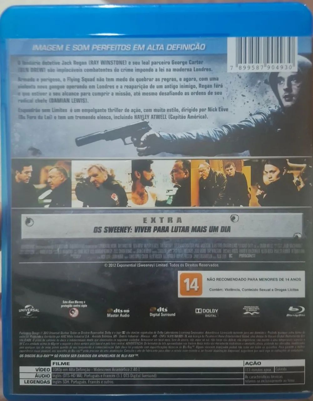 Esquadrão Sem Limites - Blu-ray - CDs, DVDs etc - São João Clímaco