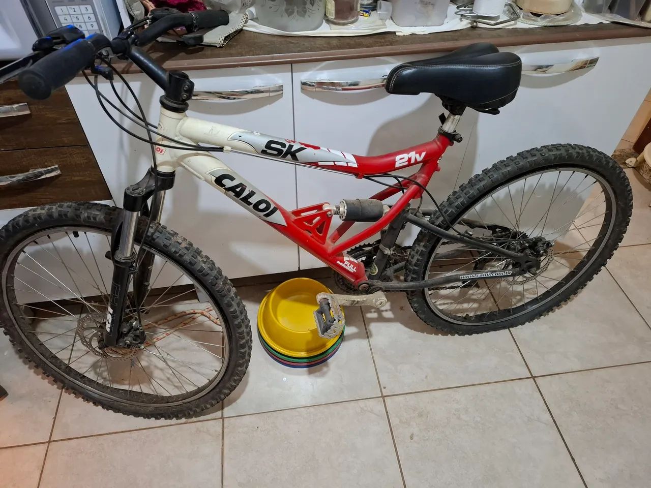 Bicicleta Caloi Sk modificada.