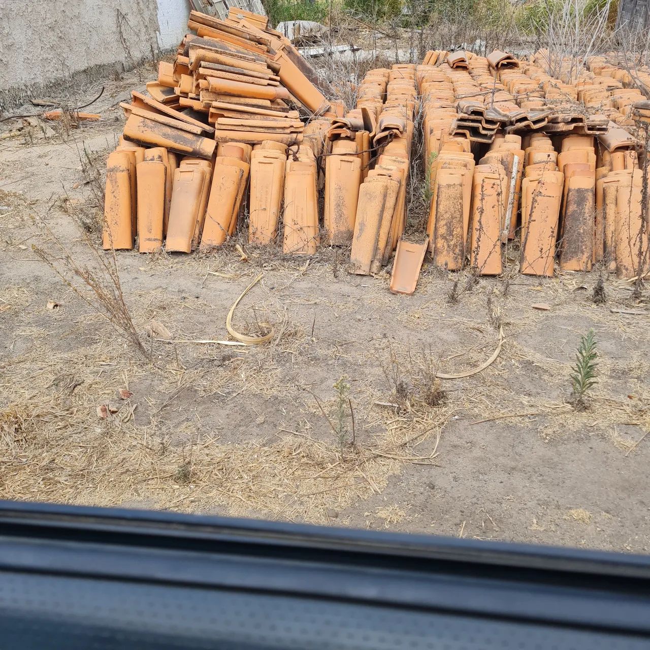Telhas de cerâmica para construção