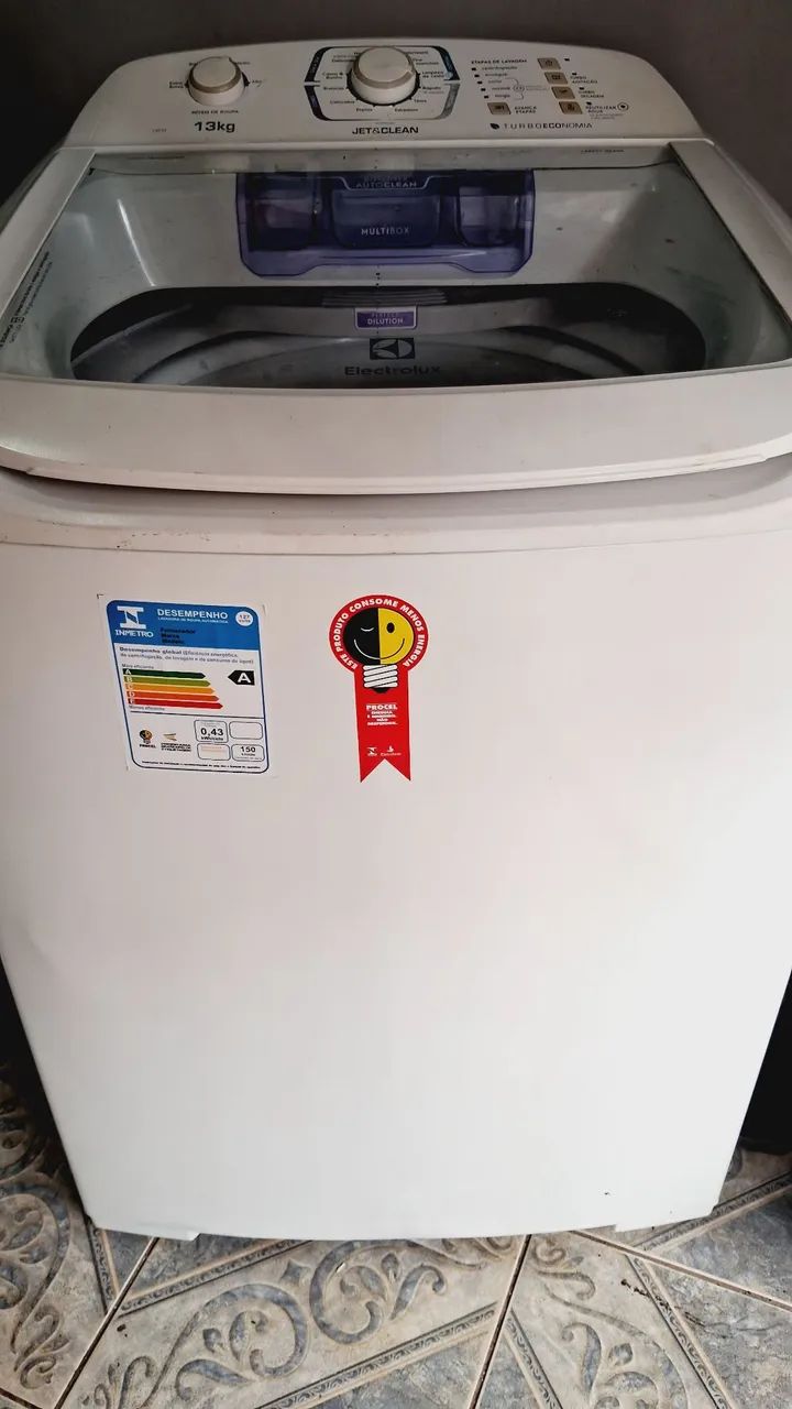Máquina de Lavar Roupa Electrolux 13kg