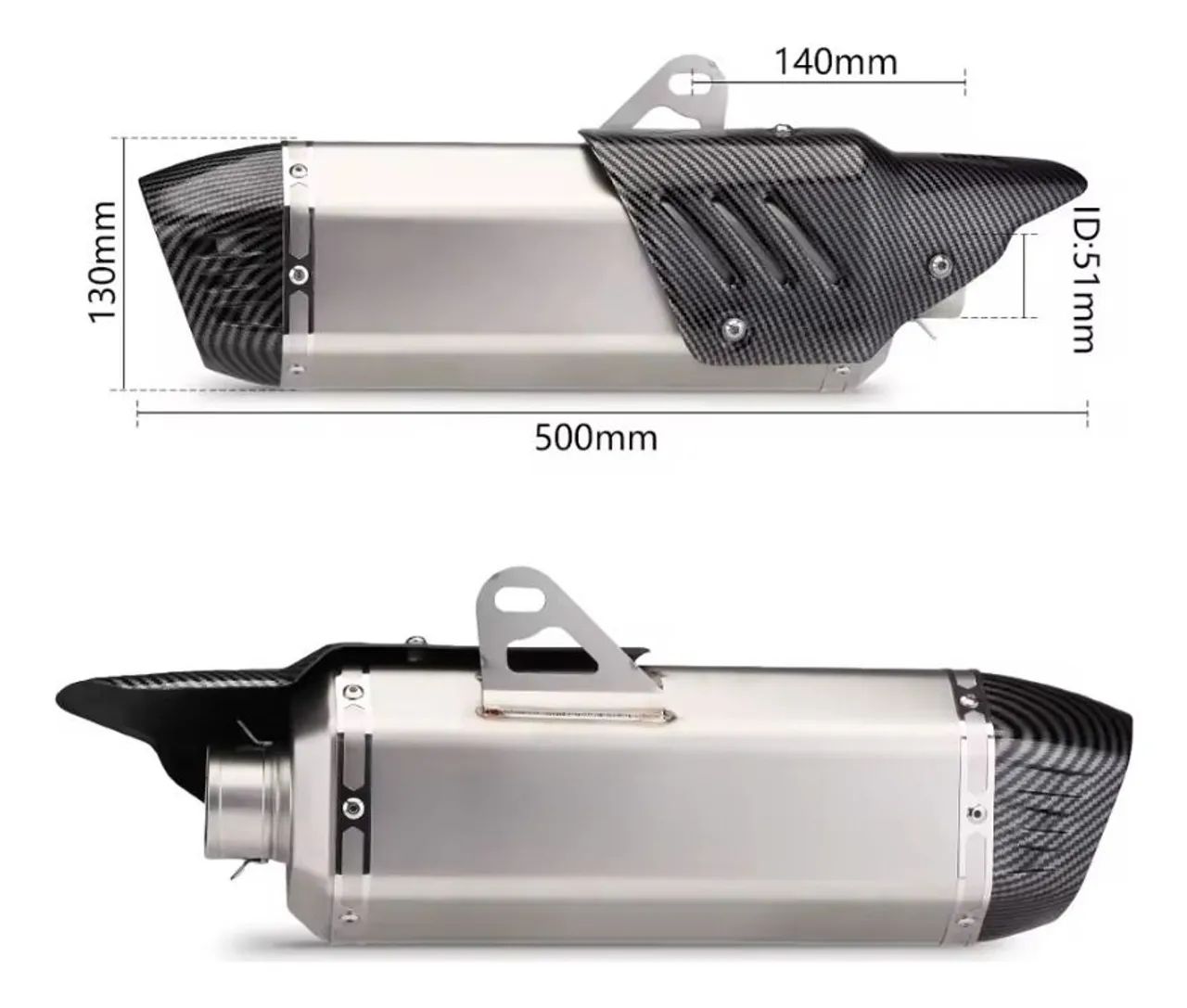 ESCAPAMENTO MG  YAMAHA R15 - Foto 5