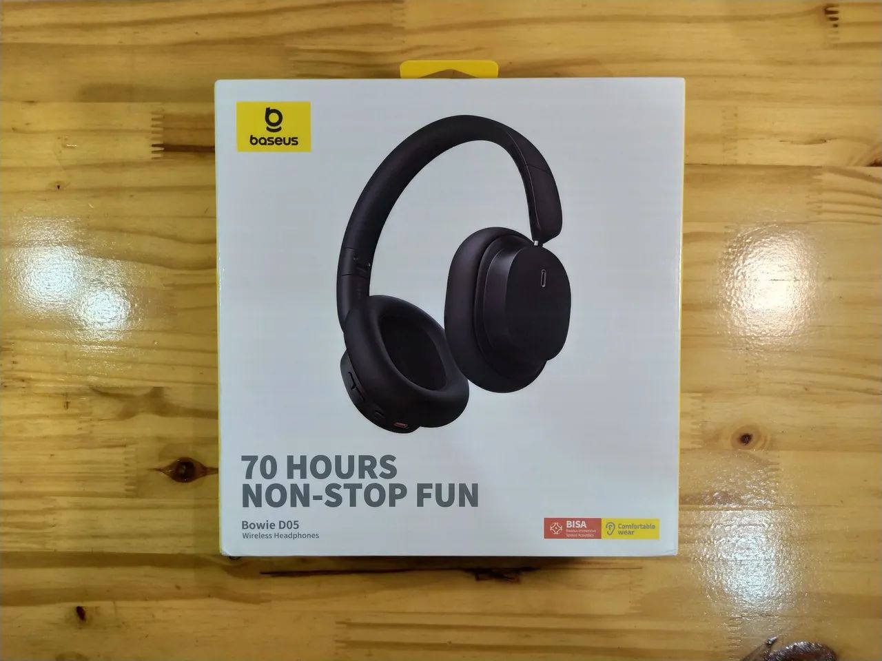 Headphone Baseus Bowie D05 - até 70 horas de reprodução - Lacrado!