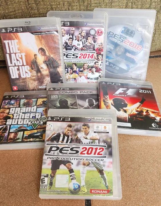 Playstation 3 com controles e jogos - Foto 3