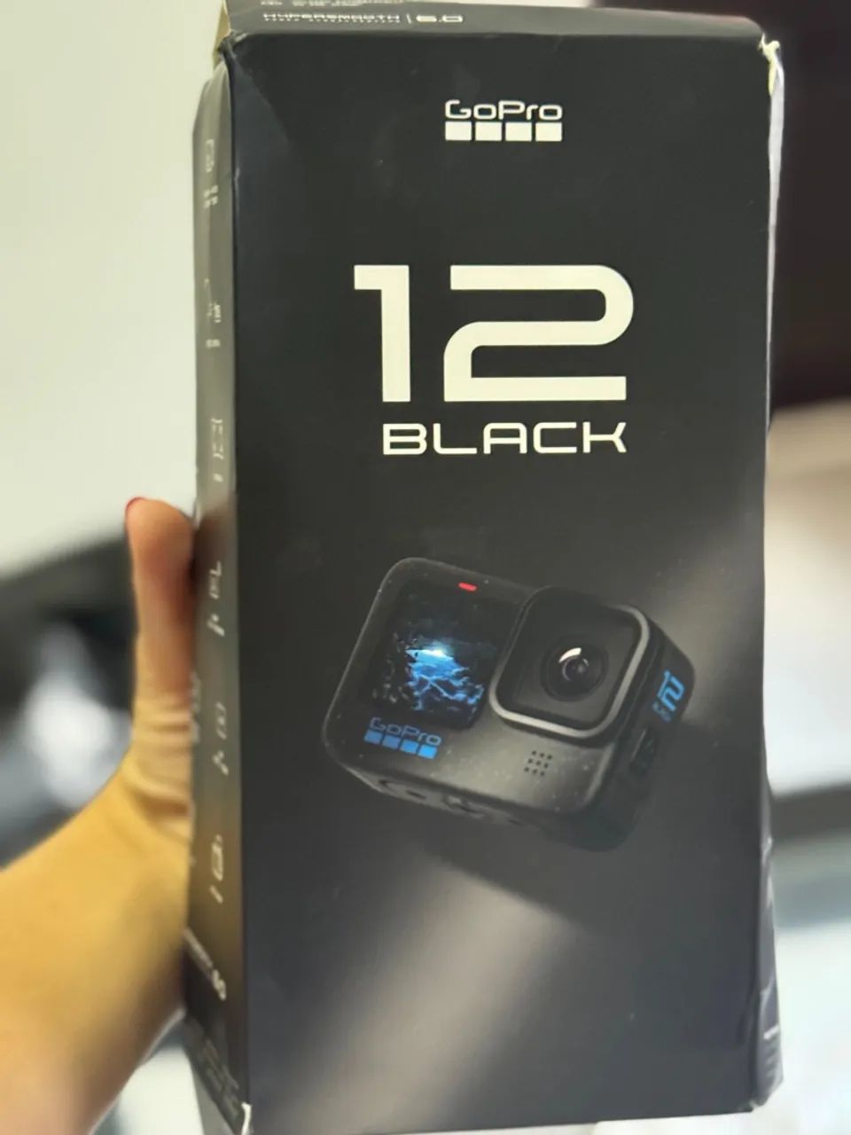 GoPro HERO12 Black + VÁRIOS ACESSOS + 3 BATERIAS C/ HUB