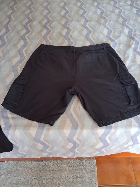 Bermuda Masculino Preto - Foto 3
