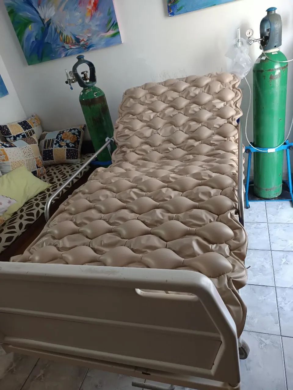 Cama Hospitalar Elétrica com colchão 