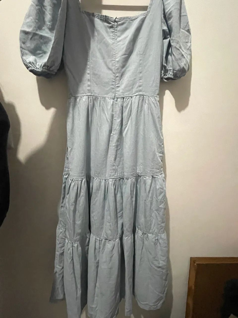 Dois Vestidos Midi Jeans - Novos - Foto 4
