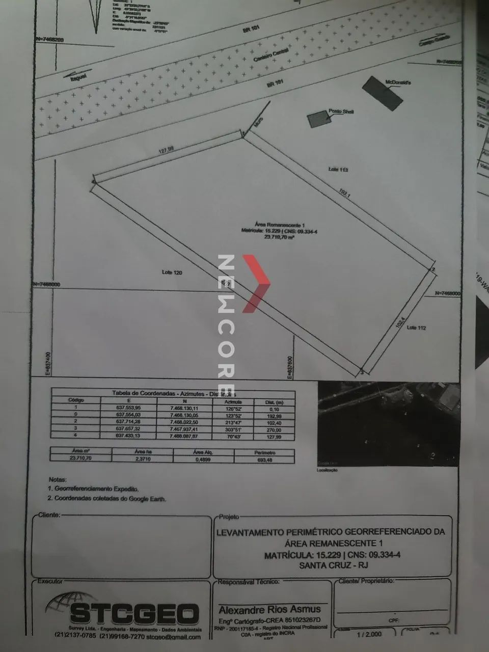 Lote em Estrada Aterrado do Leme - Santa Cruz - Rio de Janeiro/RJ - Foto 3