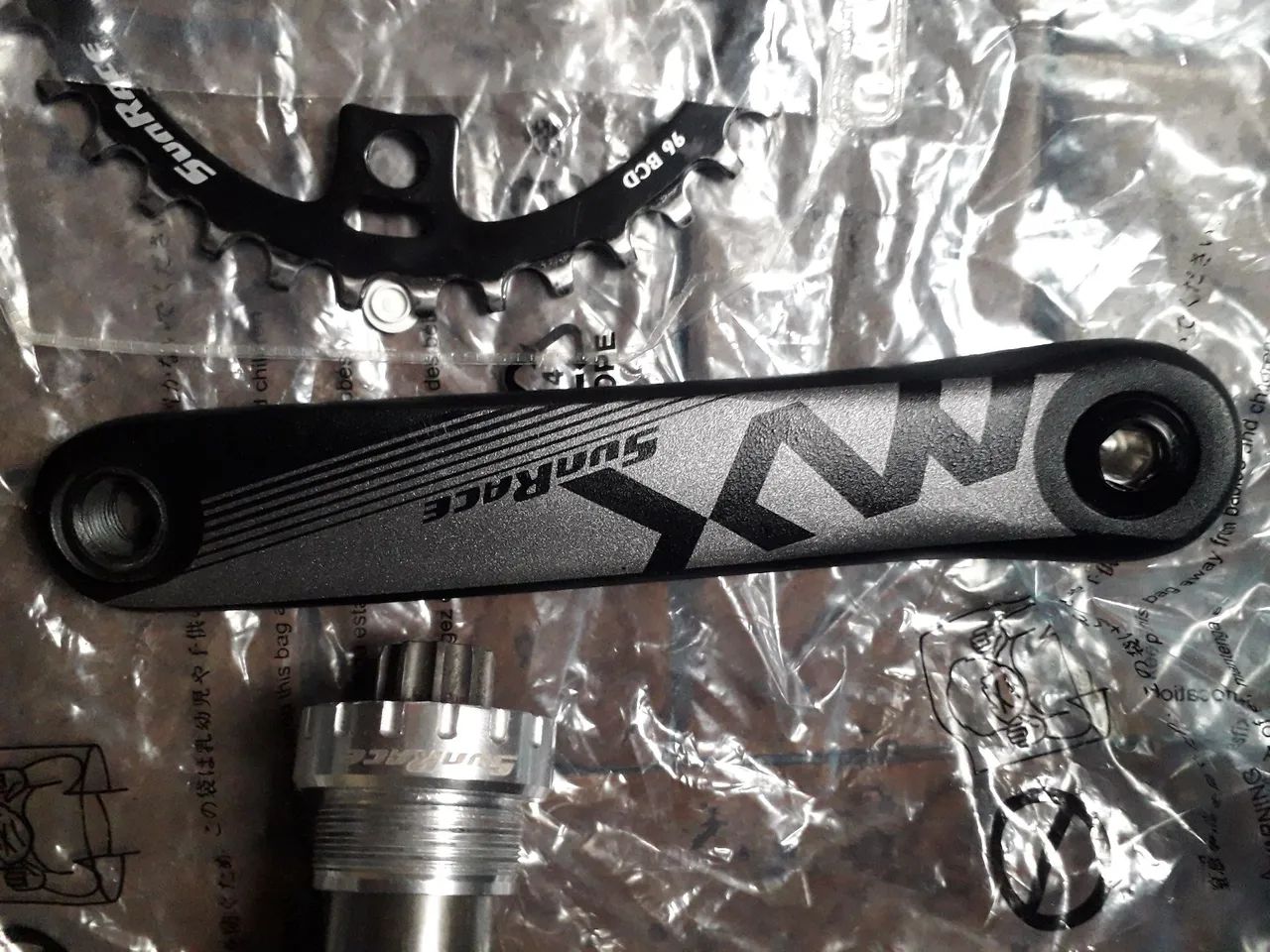 Pedivela Sunrace Hollowtech - Foto 3