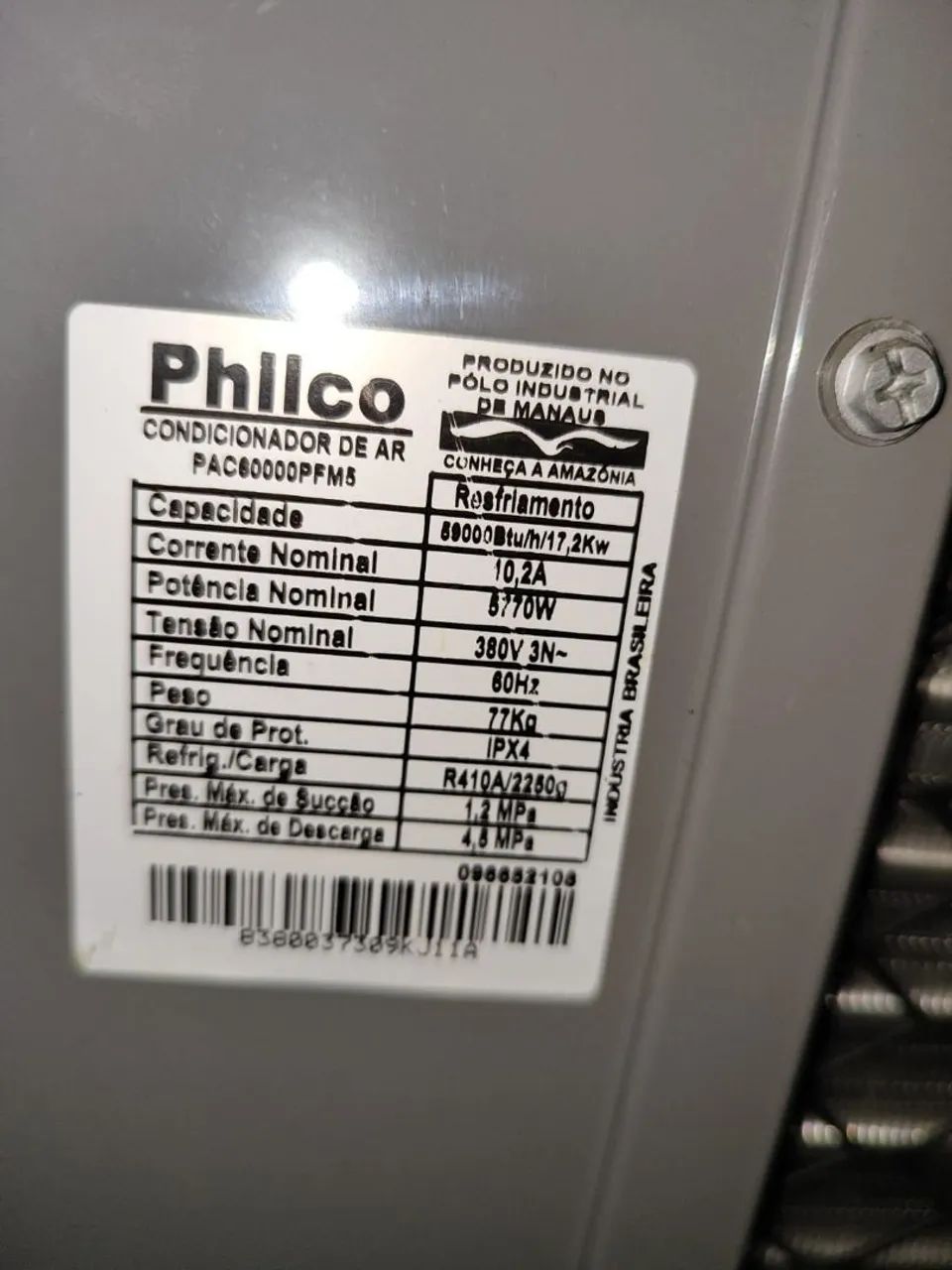 Ar condicionado 60.000 BTUs - Foto 3