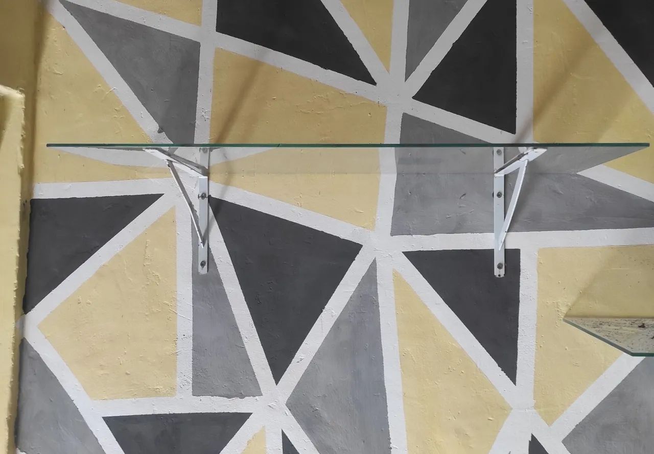 Prateleira de vidro para comércio