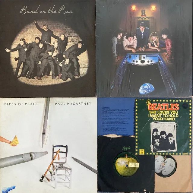 Paul McCartney, Beatles - 04 Lps+03 Compactos