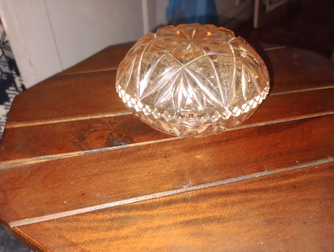 Caixa de cristal vintage