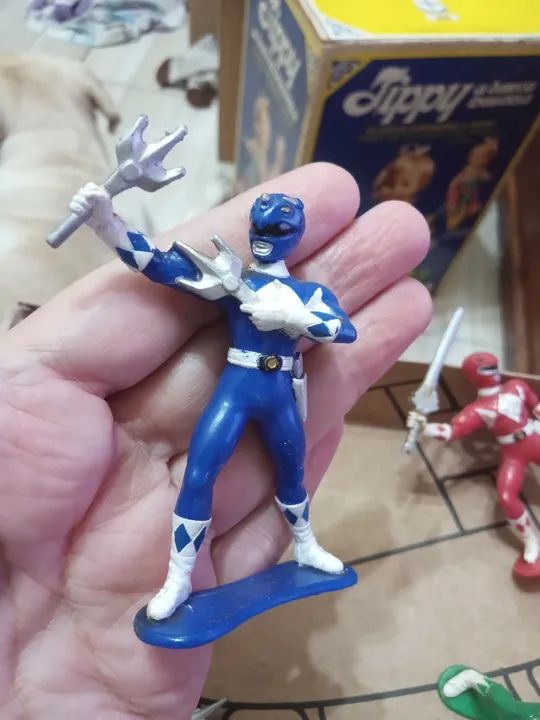 Lote de Bonecos Power Rangers 1993 Bandai Lindos - Foto 3