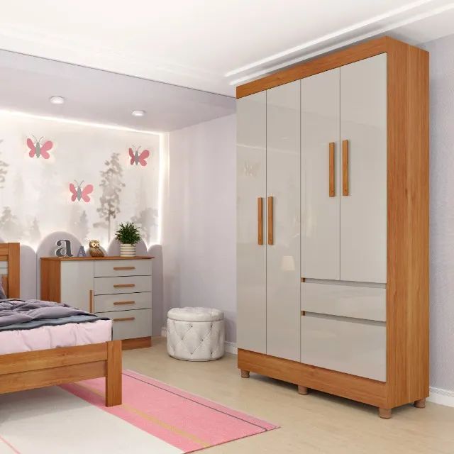 Chame para agendar sua entrega! Mod Roupeiro 108cm COD 462  - Foto 2