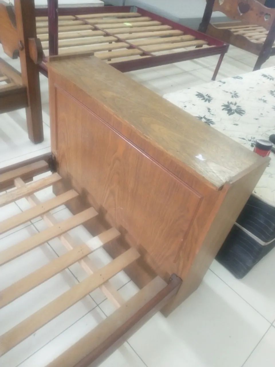 Cama Solteiro com Baú 64739713056257122