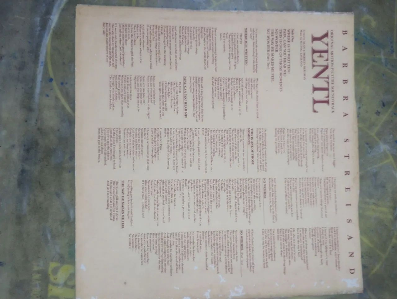 Disco Vinil Barbra Streisand - Yentl 1983 - Foto 4