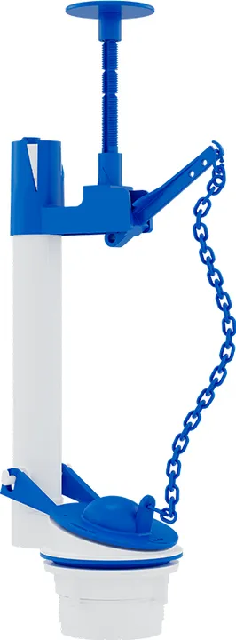 Kit Mecanismo de Saída Universal Reparo Caixa Acoplada - Botão Superior(BLUKIT-Ref.340274)