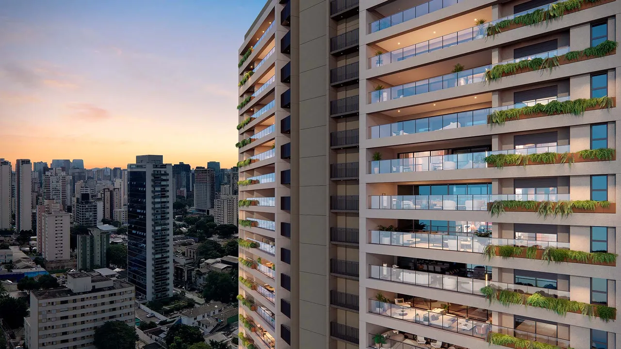 Apartamento de 262m² com 4 suítes, 3 vagas de Garagem á venda Brooklin SP