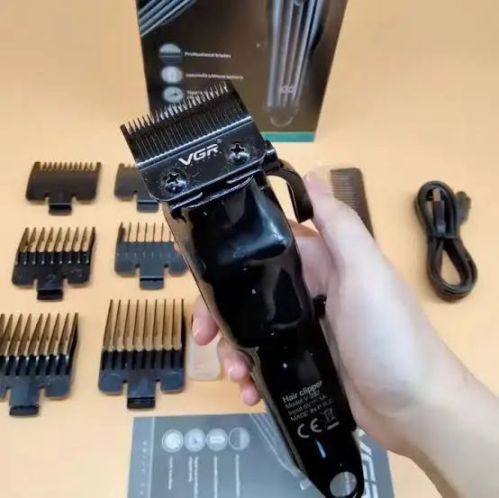 VGR 282 - Máquina Corte Profissional Sem Fio com Display Digital - Foto 3