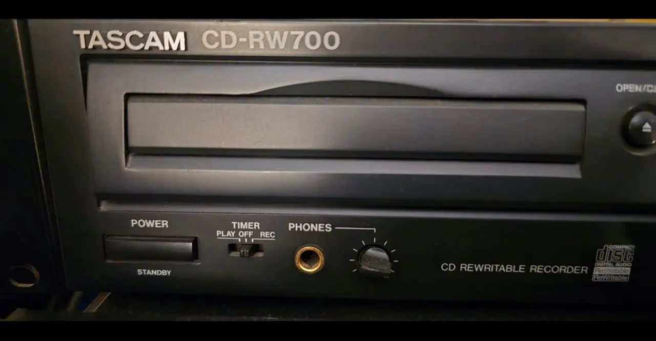 Gravador de CD Tascam CD-RW700 - Foto 3