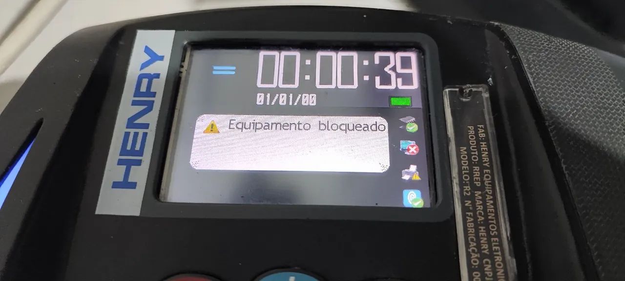 Relógio de ponto Henry  - Foto 2