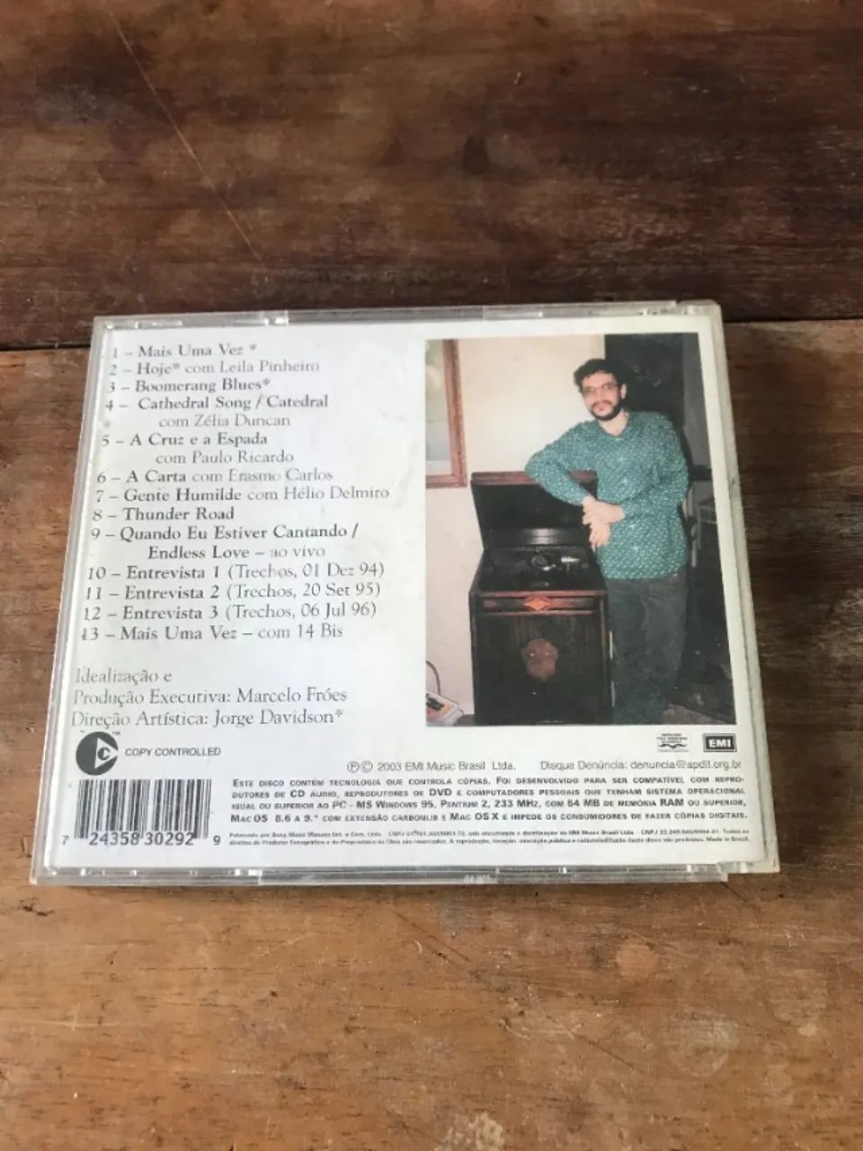 Cd Renato Russo Presente - Foto 2