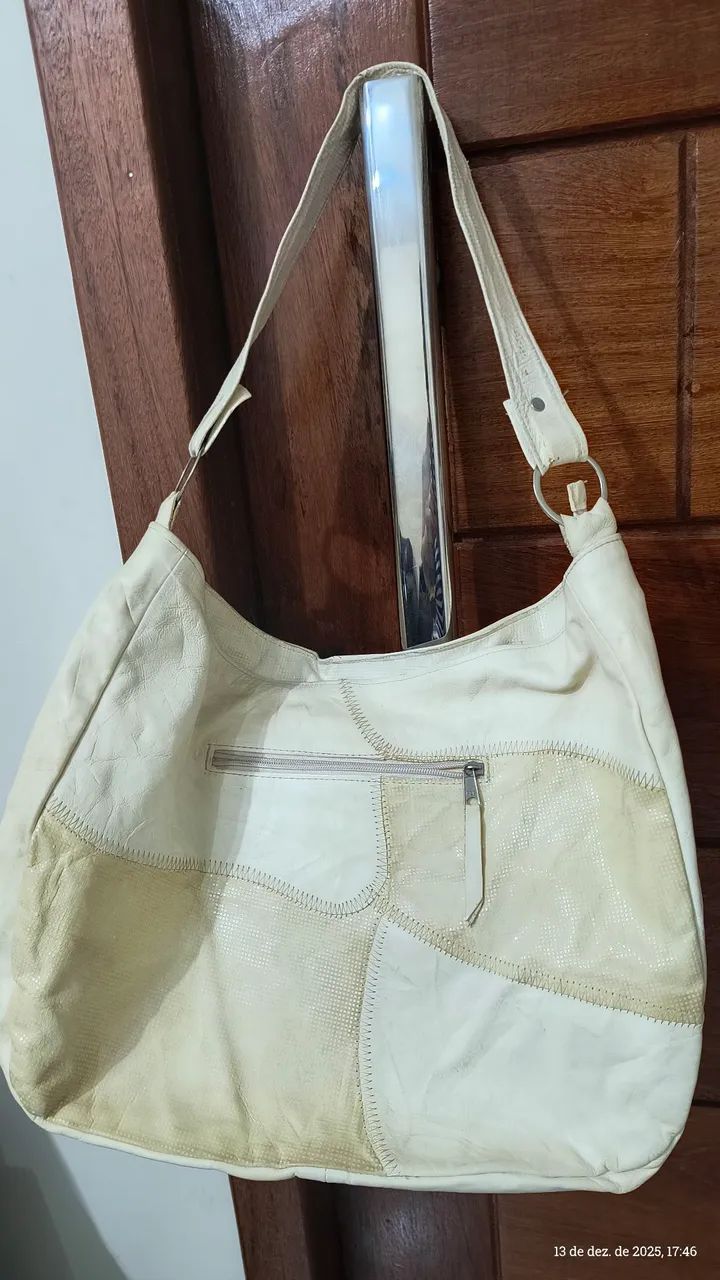 Bolsa couro cobra - Foto 2